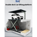 Double platform car scissor lift hydraulic car parking lift price